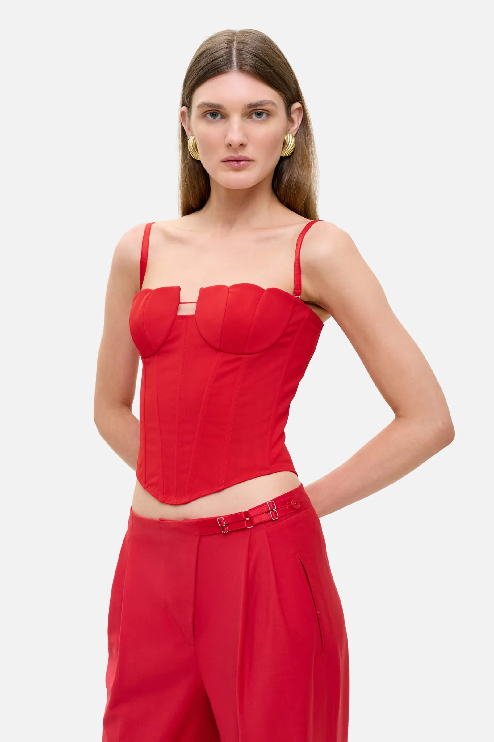 Tulip Kiss corset sold by Anna October product image thumbnail 4