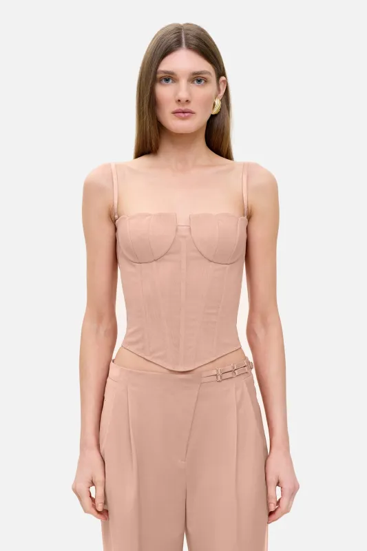 Tulip Kiss corset made by Anna October