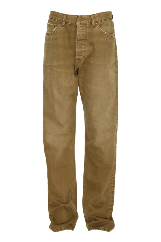 TAPERED JEANS made by Aya Muse