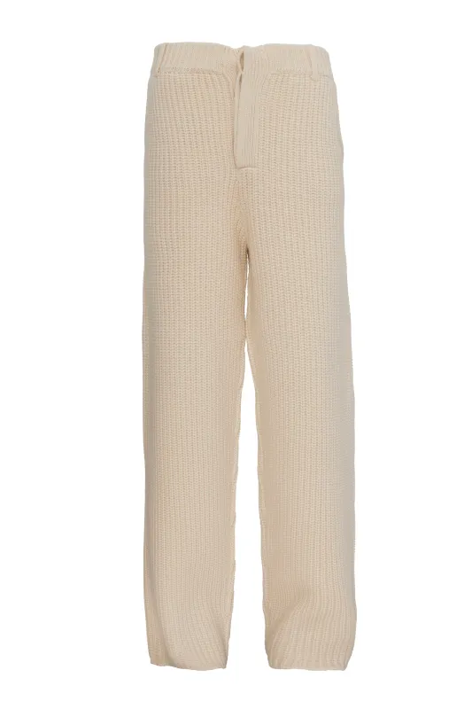 CHUNKY KNIT TROUSERS sold by Aya Muse