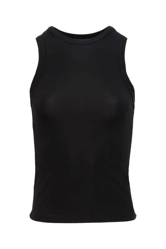 JERSEY HIGH NECK TANK sold by Aya Muse