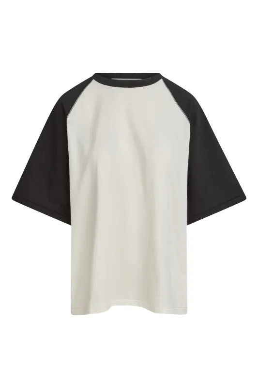 Two Tone T-Shirt made by Aya Muse