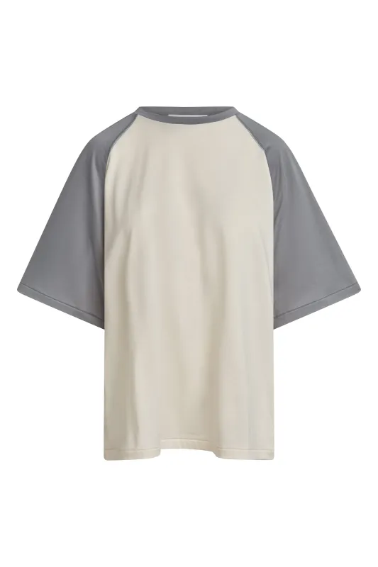 Two Tone T-Shirt made by Aya Muse