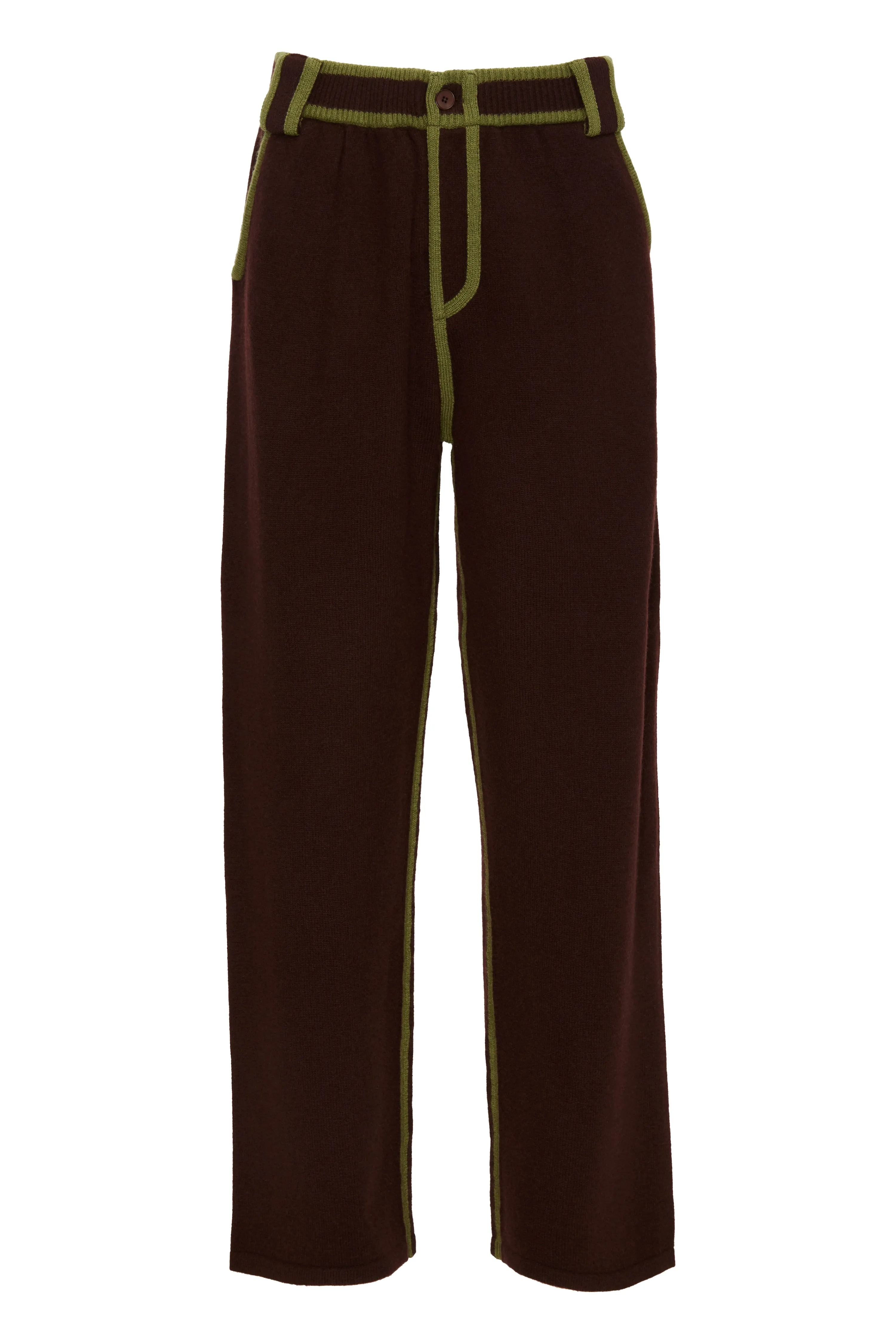 KNIT TROUSERS WITH STITCHING sold by Aya Muse