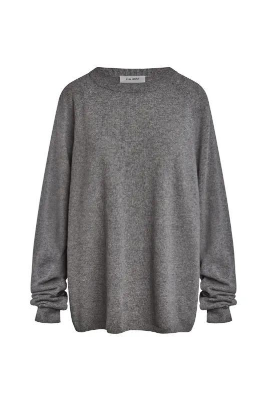 Cashmere Long Sleeve T-Shirt made by Aya Muse