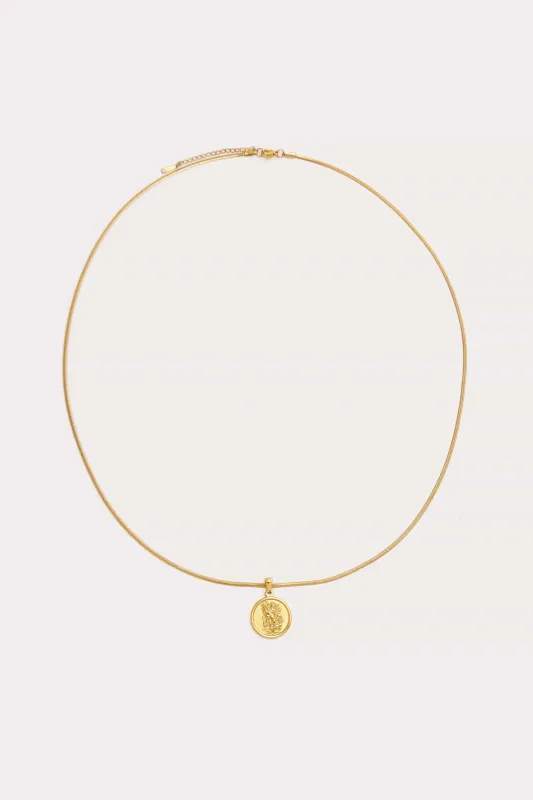 Dubloon Necklace - 28" sold by Petit Moments