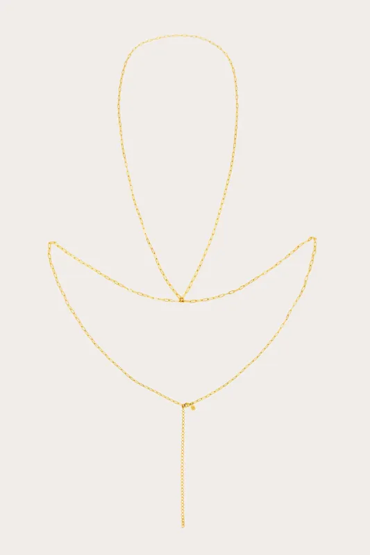 Paperclip Body Chain sold by Petit Moments