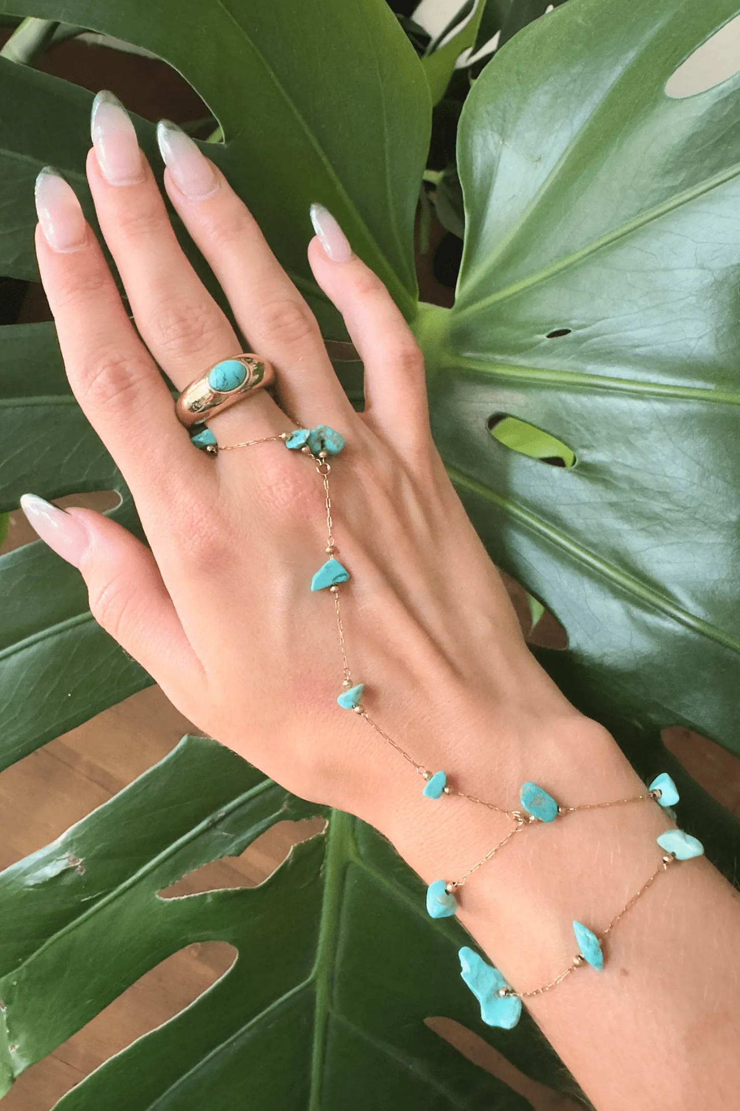 Murtal Hand Chain + Cedric Ring Bundle sold by Petit Moments product image thumbnail 3