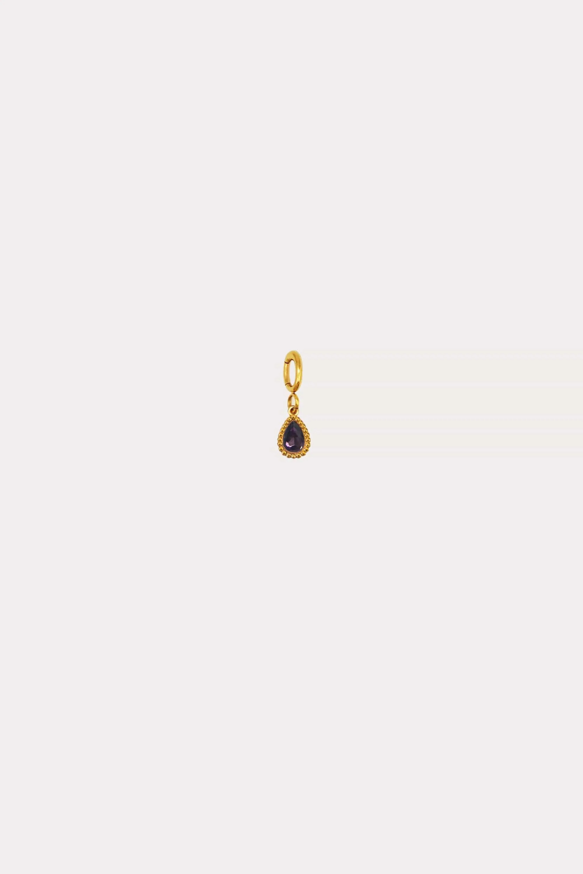 Birthstone Tear Charm sold by Petit Moments product image thumbnail 4