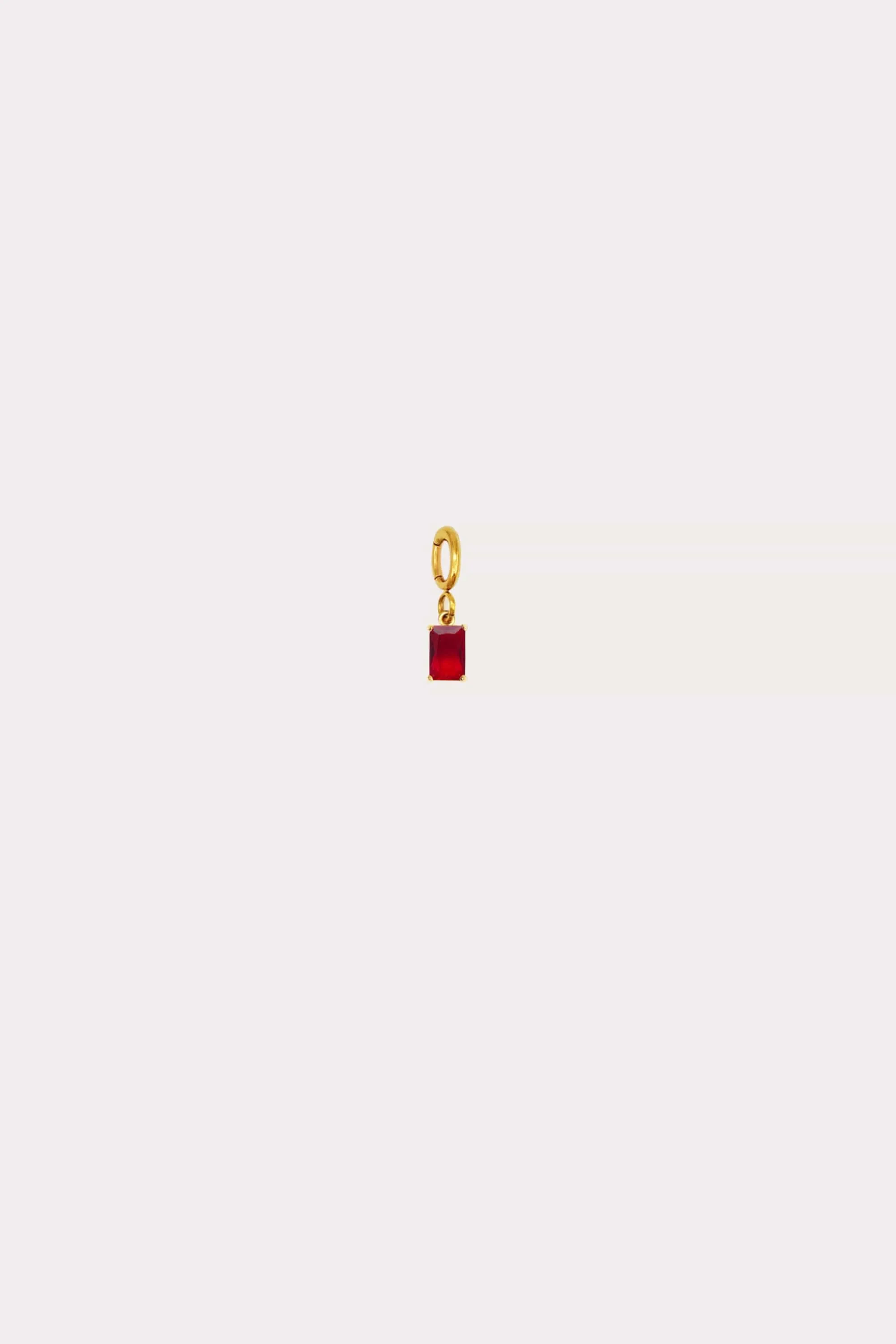 Birthstone Square Charm sold by Petit Moments