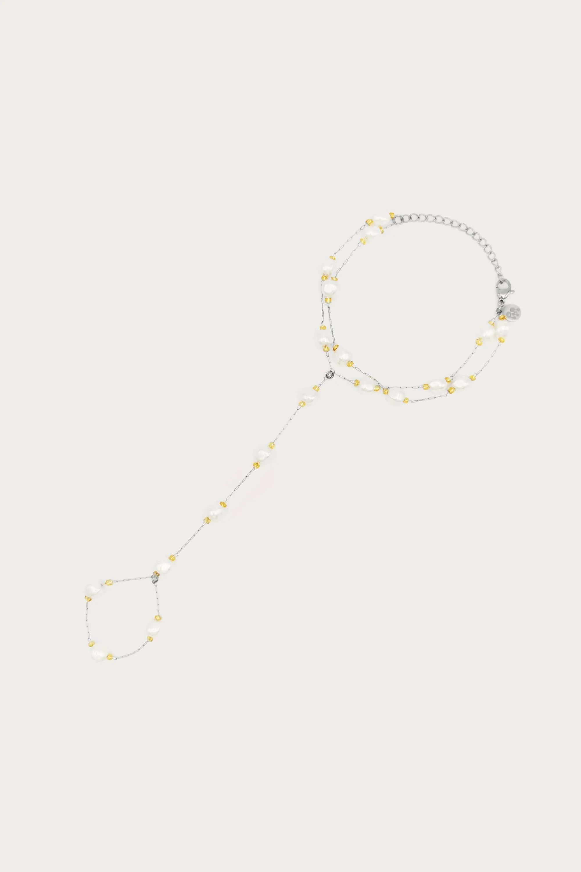 Rosa Hand Chain Bracelet sold by Petit Moments product image thumbnail 3