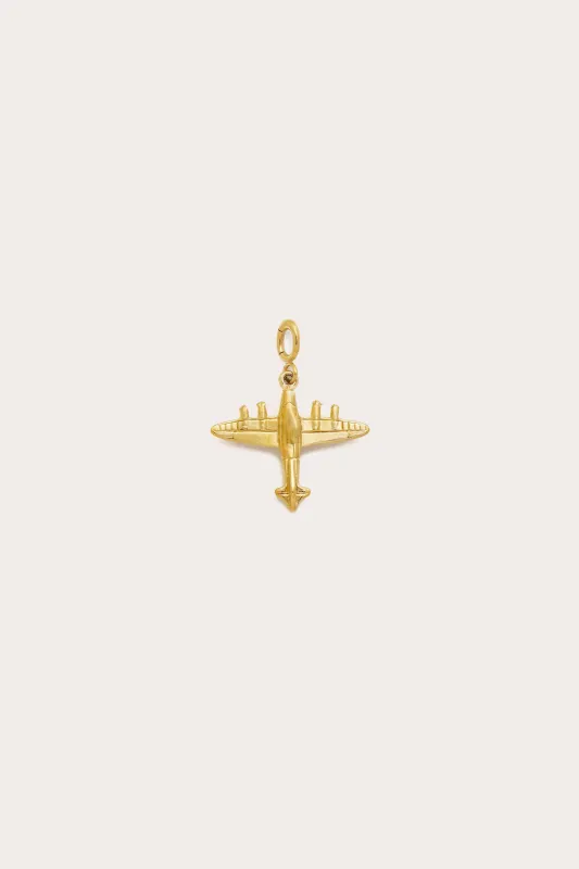 Airplane Charm made by Petit Moments