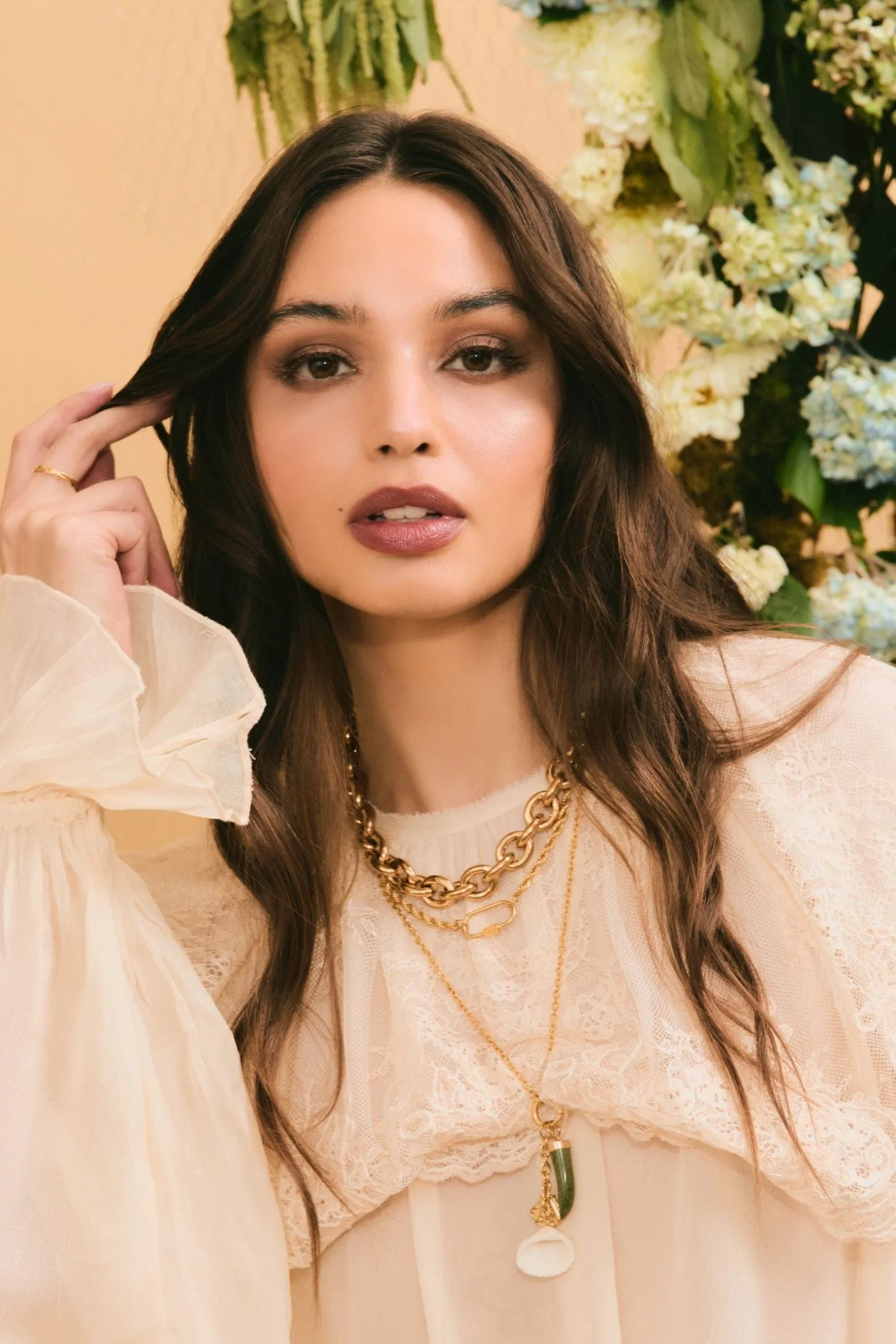 Horn Charm Carabiner Necklace sold by Petit Moments