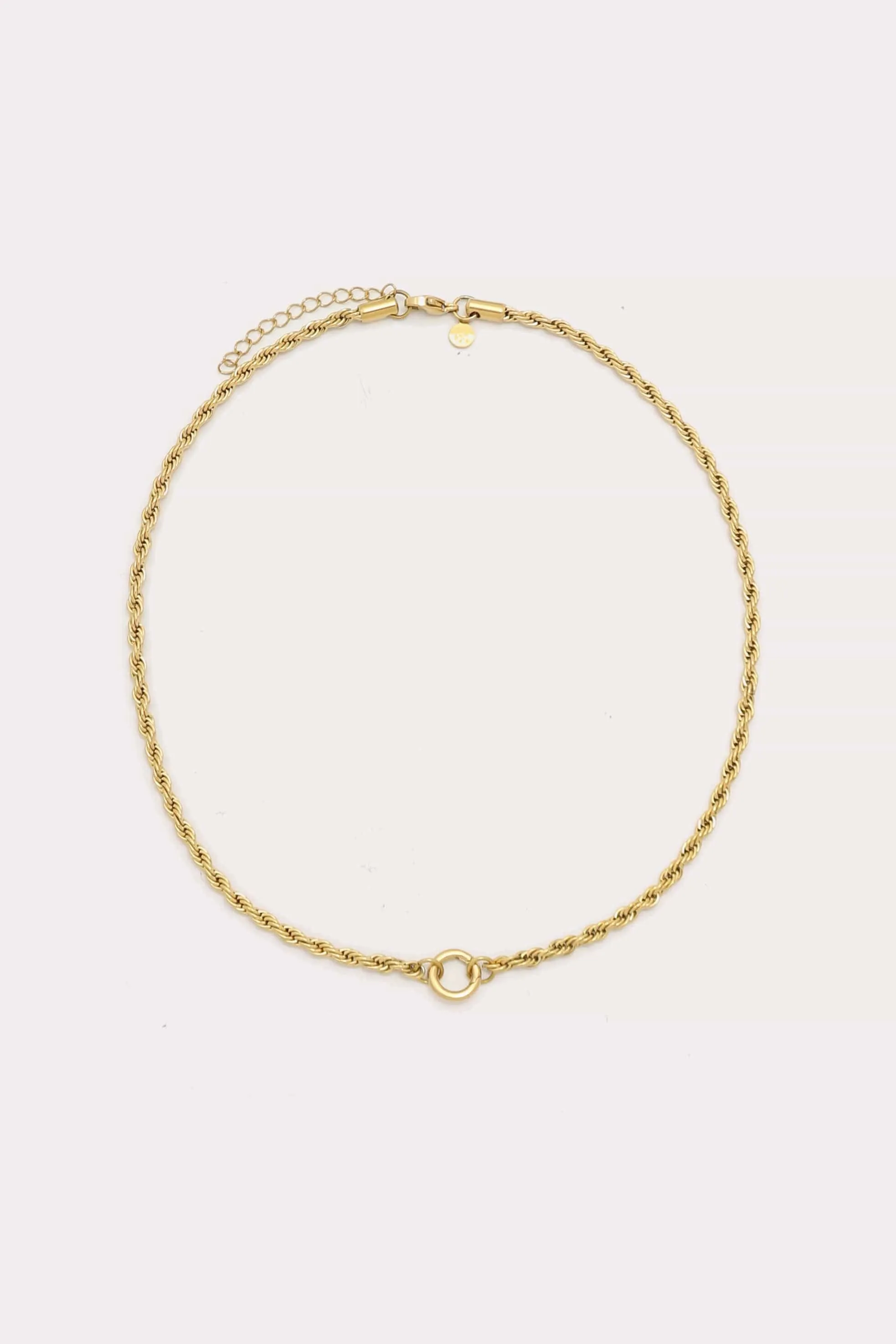 Rope Round Carabiner Necklace sold by Petit Moments product image thumbnail 3