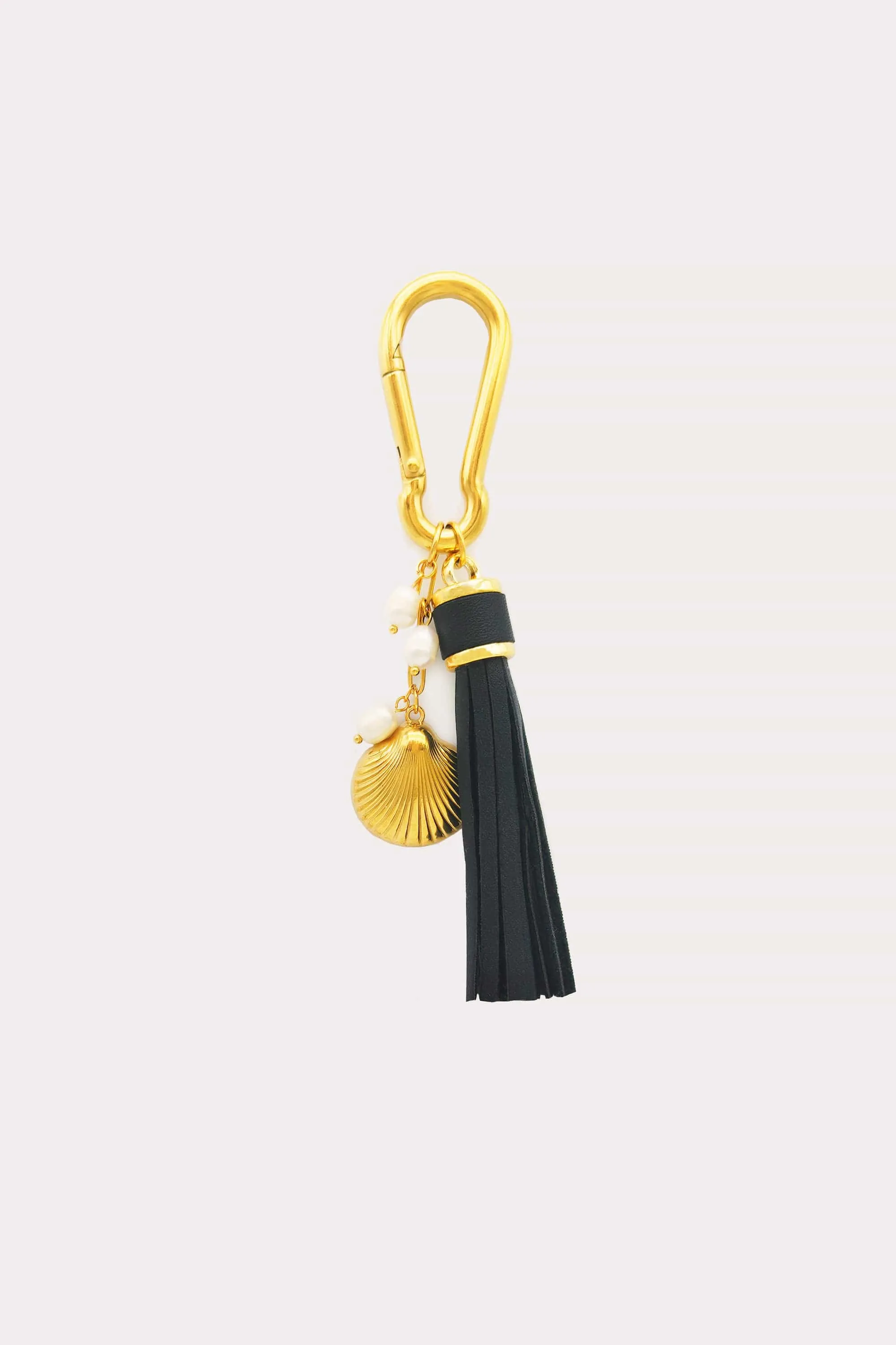 Leather Tassel Charm Keychain sold by Petit Moments product image thumbnail 2