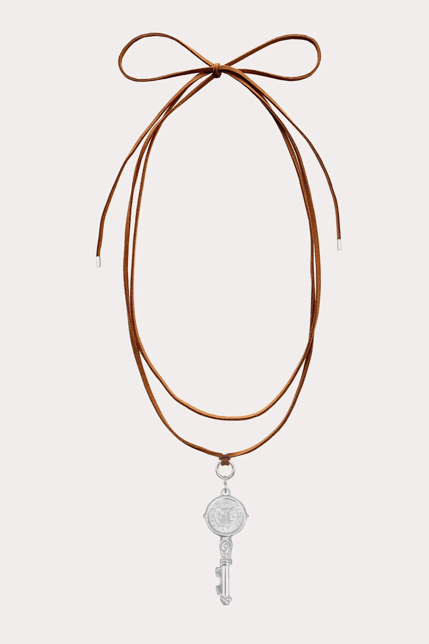 Key Corded Tie Necklace sold by Petit Moments product image thumbnail 2