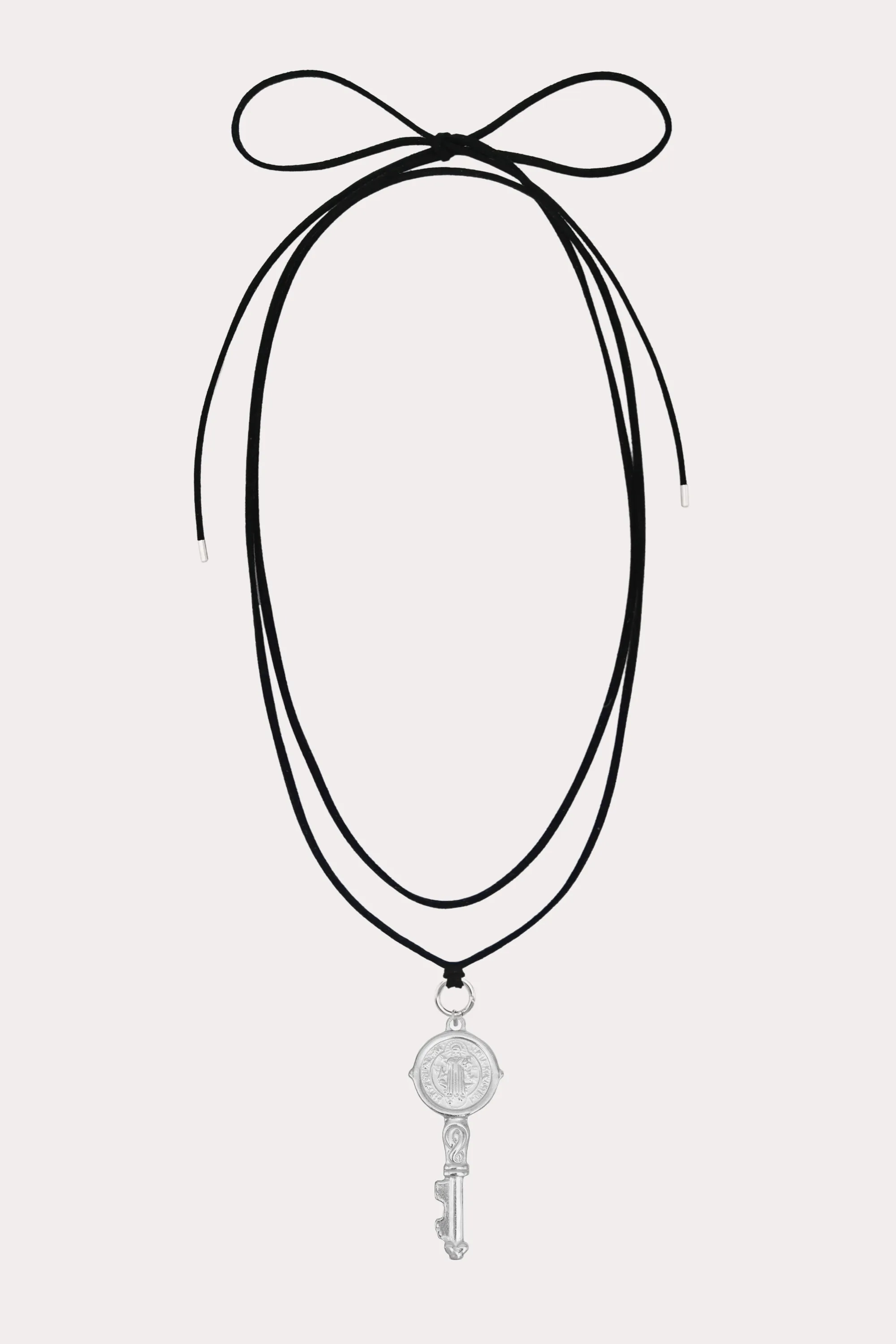 Key Corded Tie Necklace sold by Petit Moments