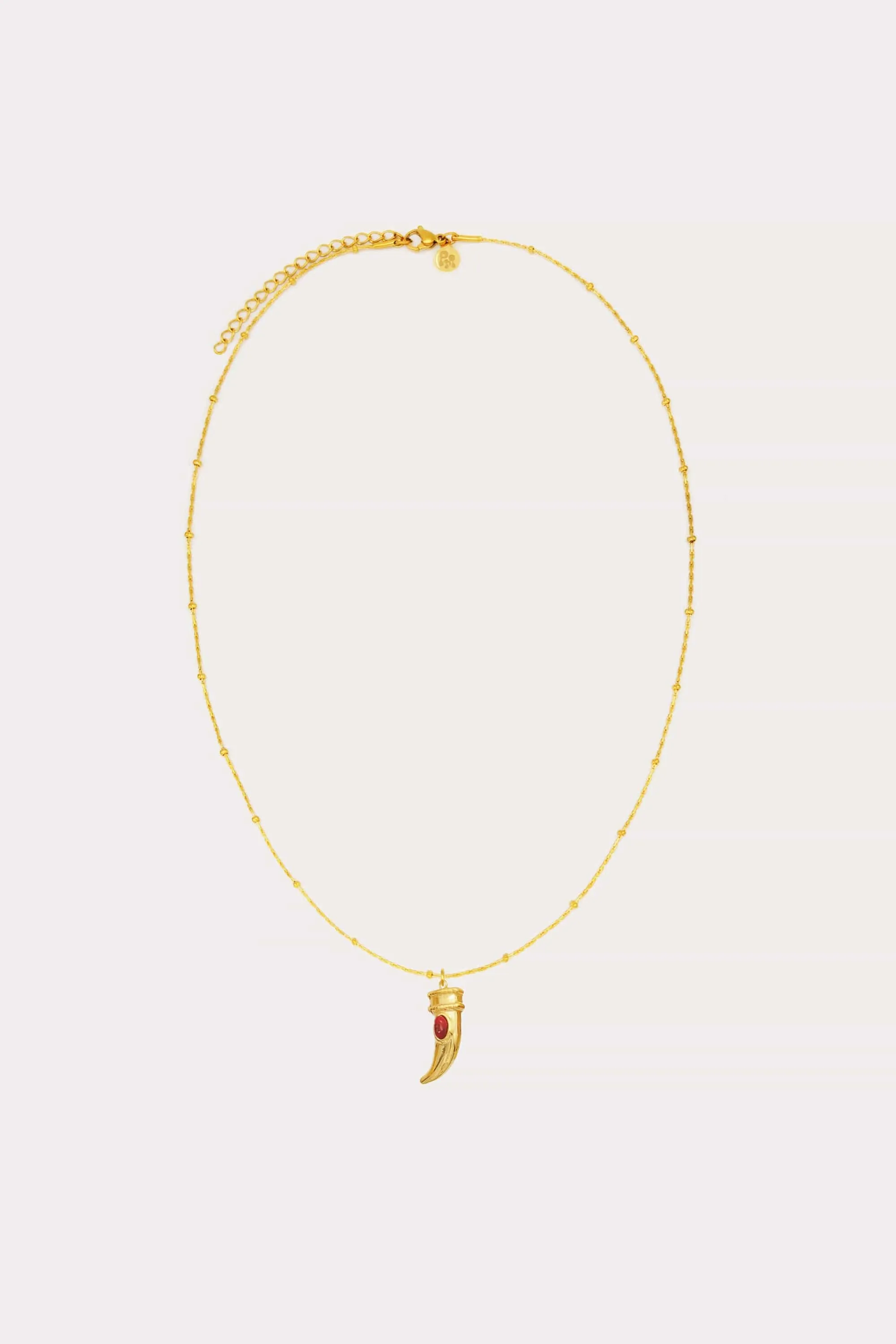 Horn Charm Necklace sold by Petit Moments product image thumbnail 2