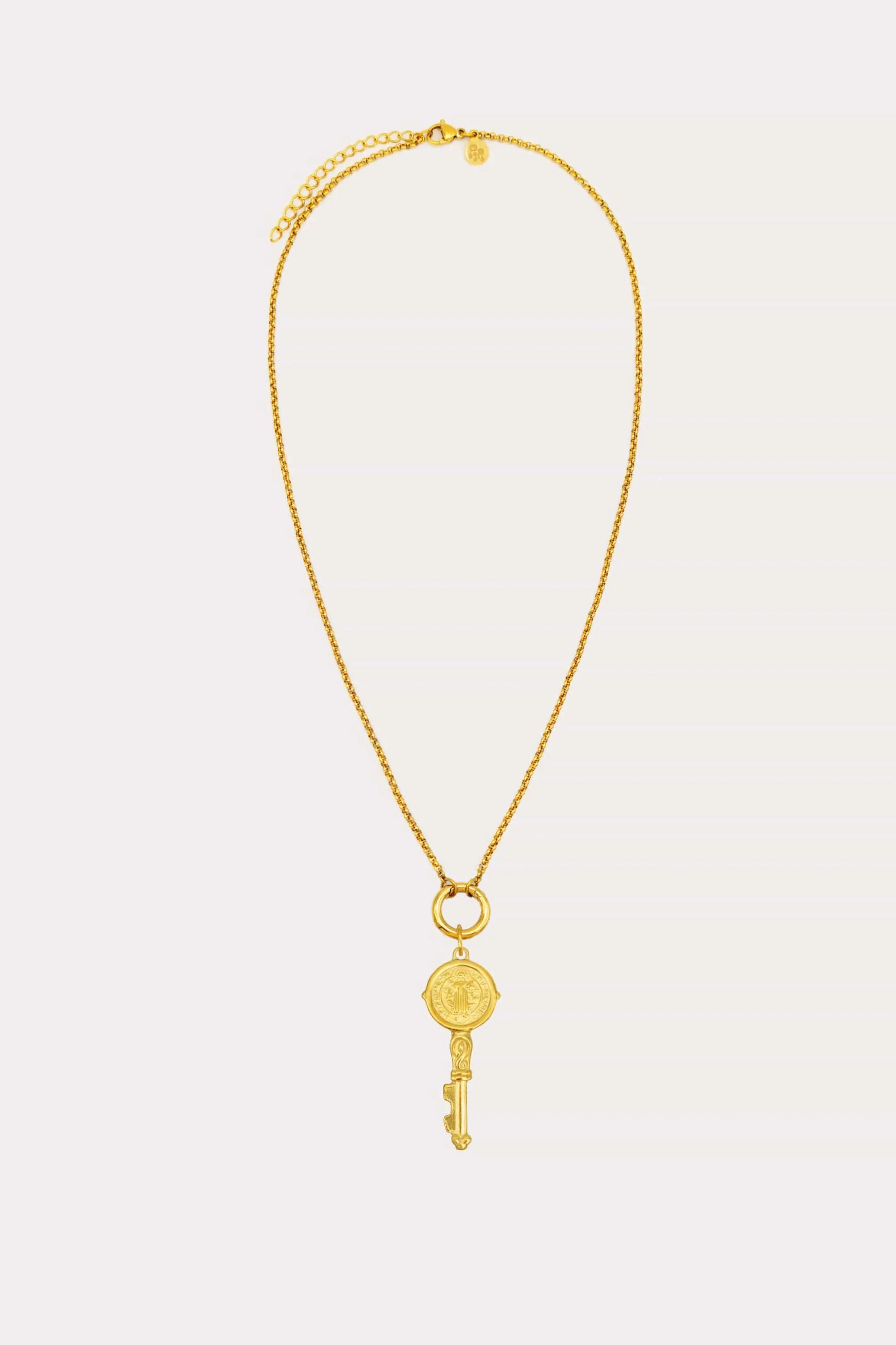 Key Carabiner Necklace - Long sold by Petit Moments product image thumbnail 2