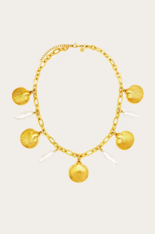 Aqua Charm Necklace sold by Petit Moments