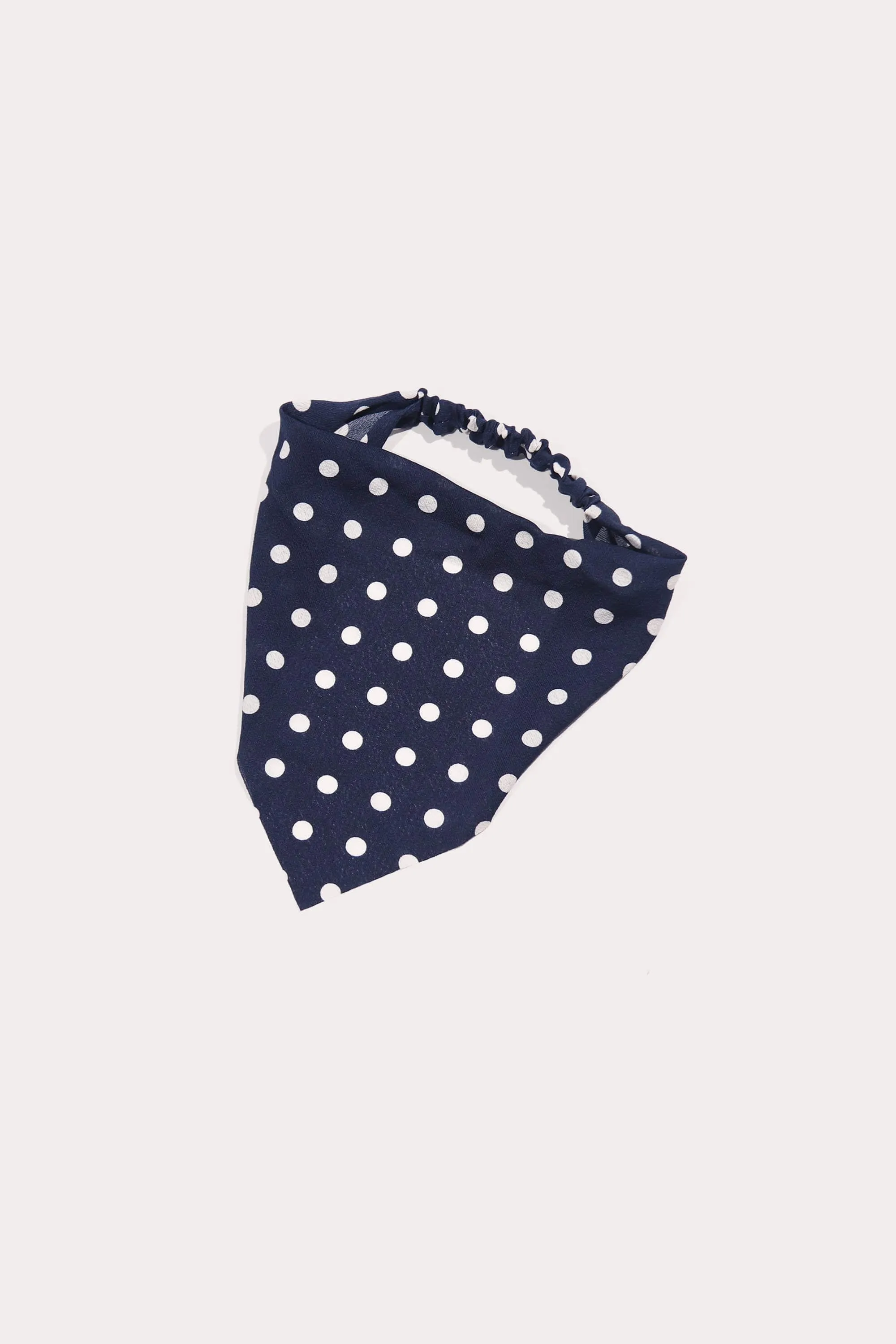 Polka Dot Scarf Headband sold by Petit Moments product image thumbnail 3