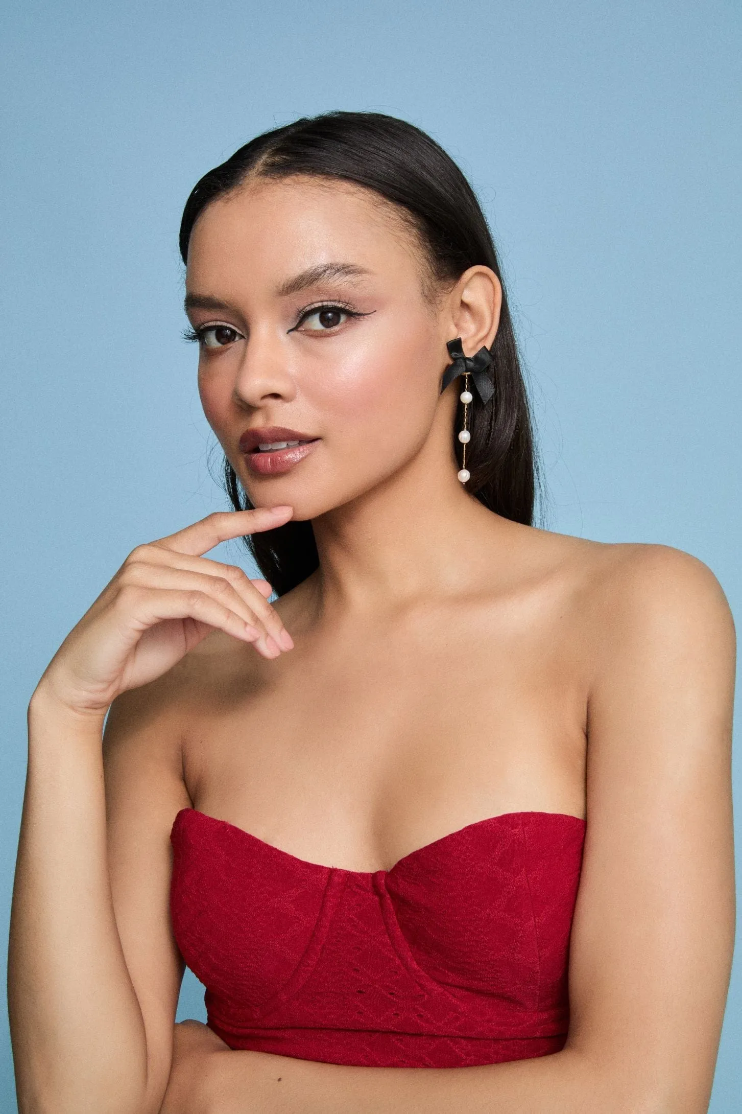 Smith Bow Earrings sold by Petit Moments product image thumbnail 2