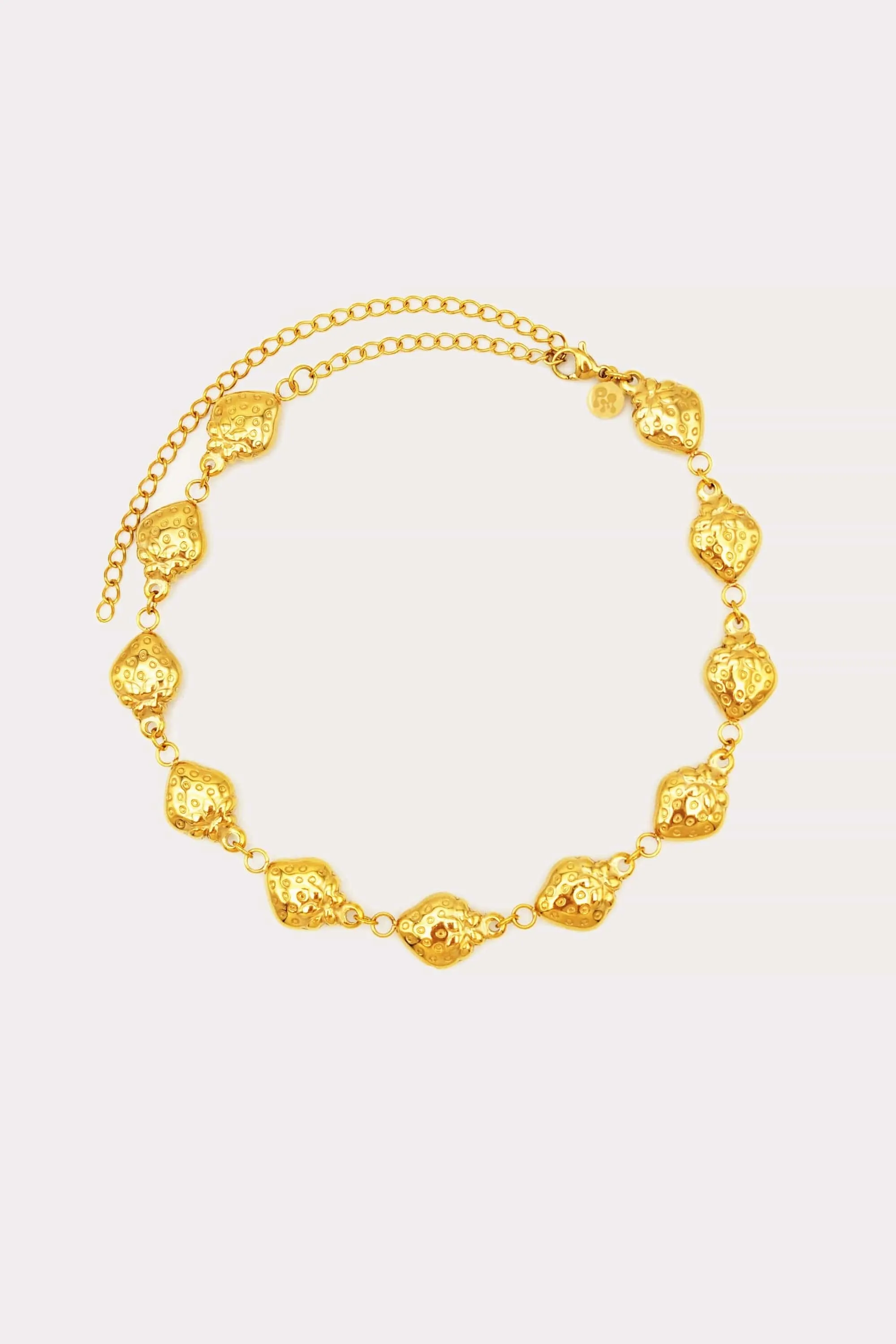 Strawberry Link Charm Necklace sold by Petit Moments product image thumbnail 4