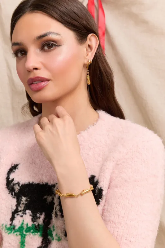 Pointe Link Charm Bracelet sold by Petit Moments