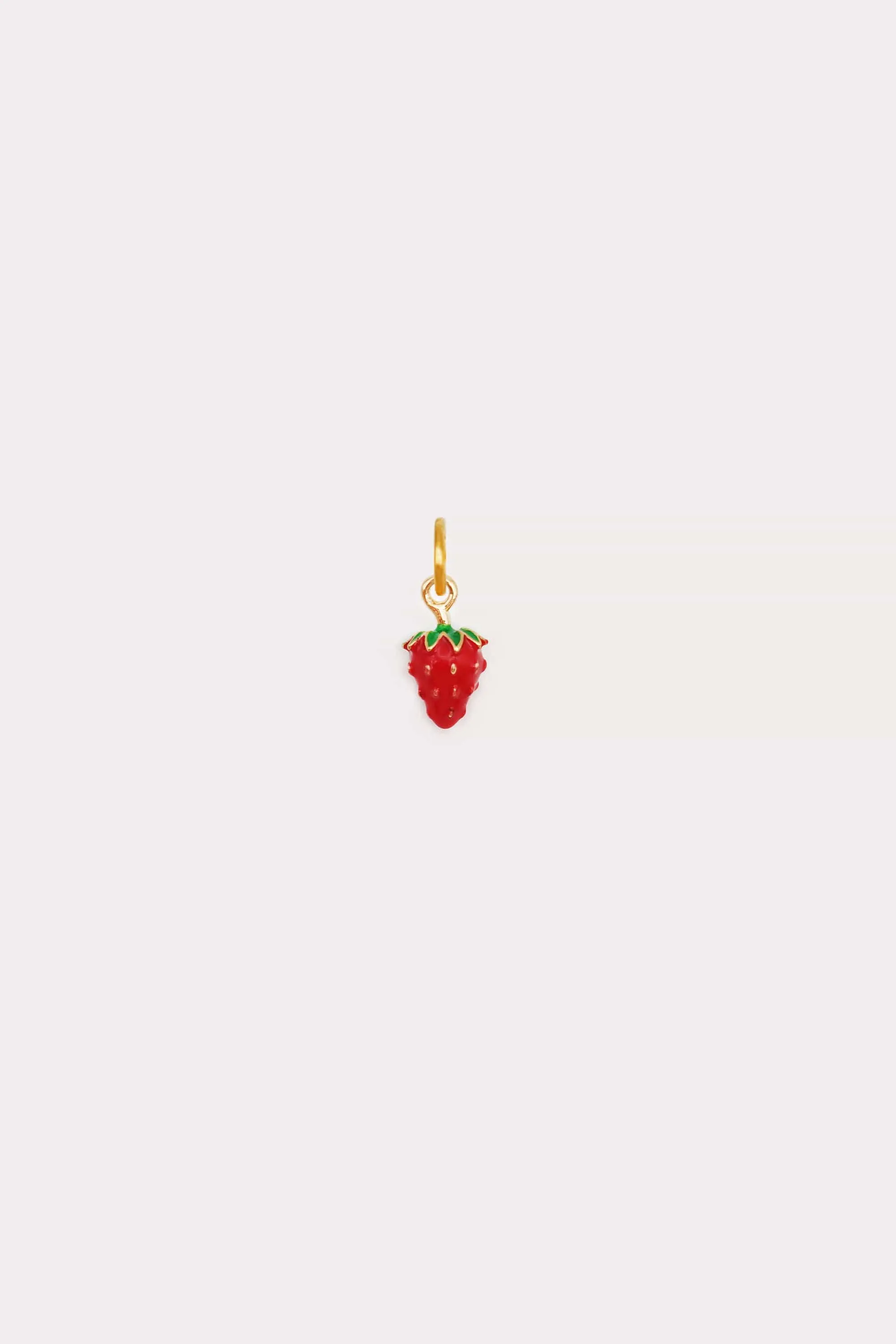 Enamel Strawberry Charm sold by Petit Moments