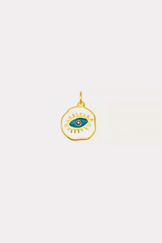 Enamel Eye Charm made by Petit Moments