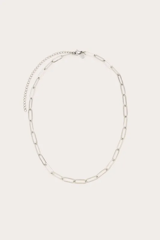 Flat Paperclip Necklace Chain sold by Petit Moments
