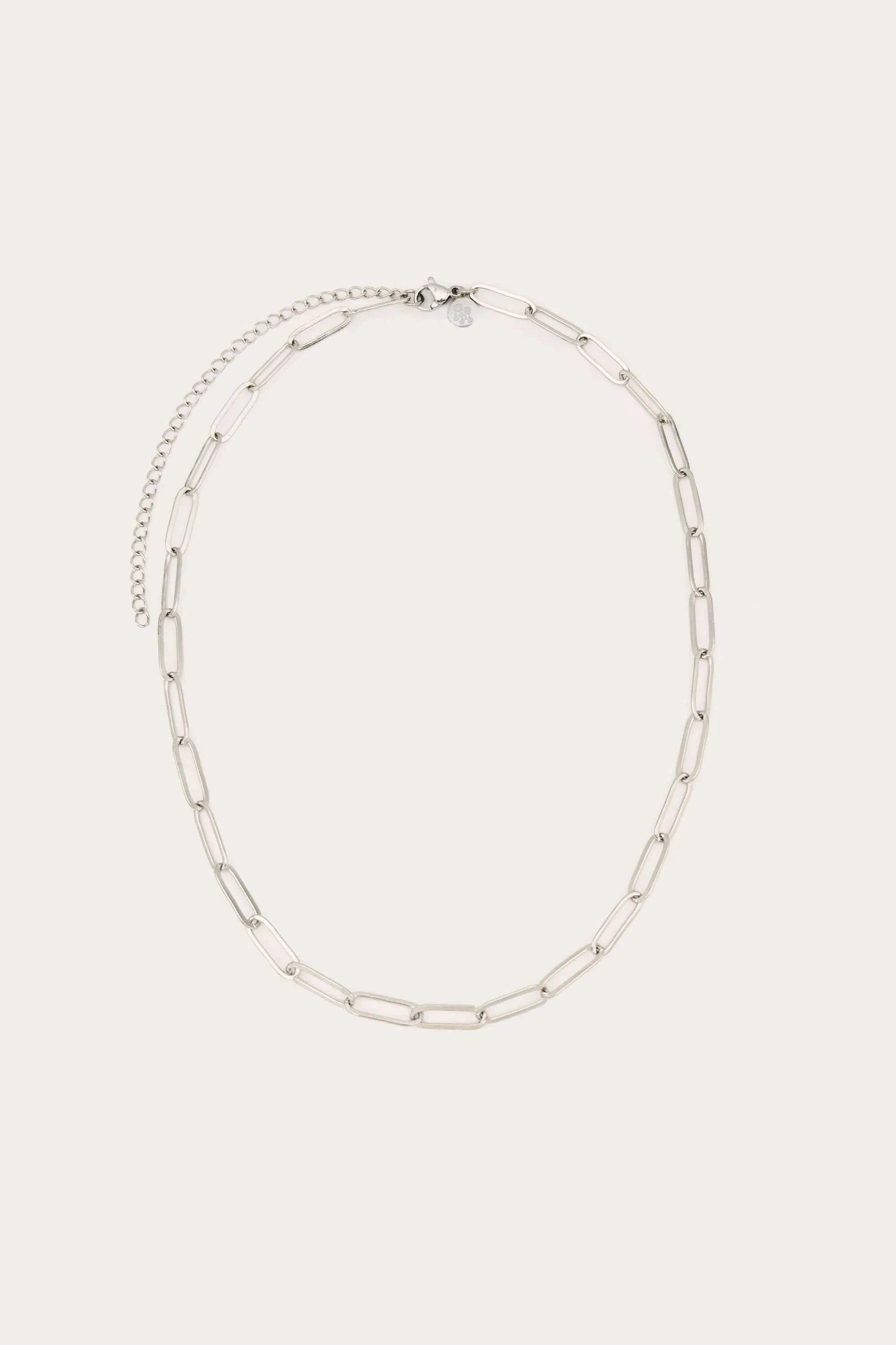 Flat Paperclip Necklace Chain sold by Petit Moments