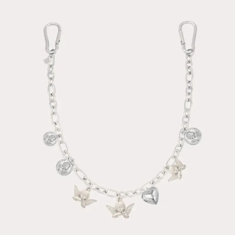 Build A Silver Bag Charm made by Petit Moments