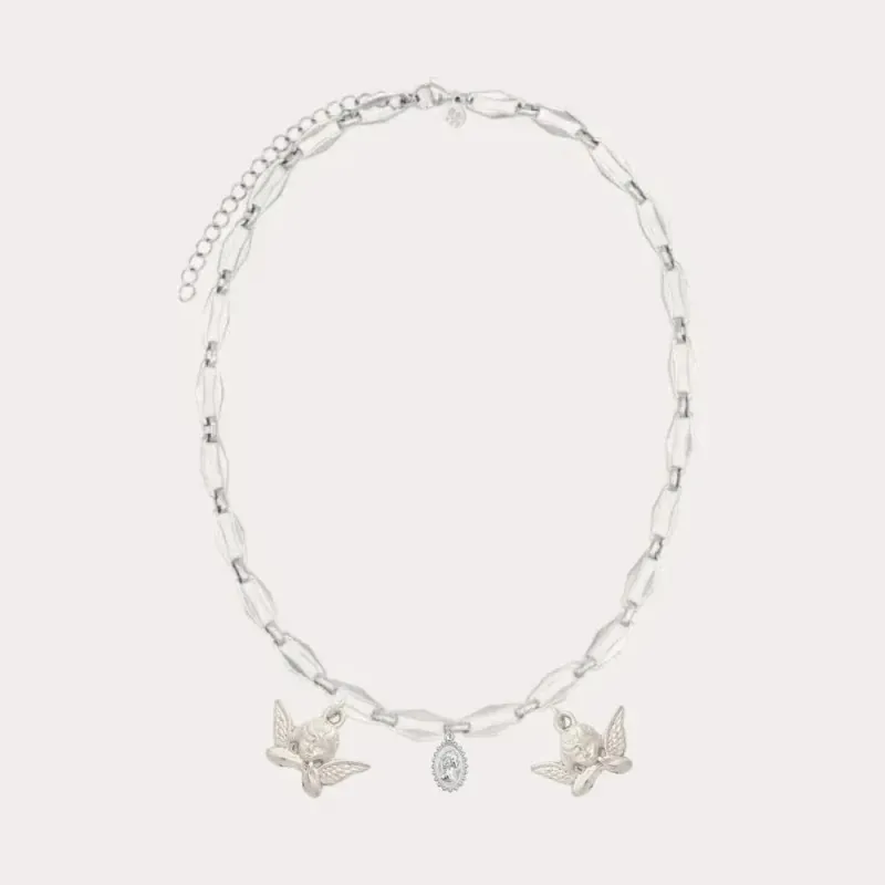 Build A Silver Charm Necklace sold by Petit Moments