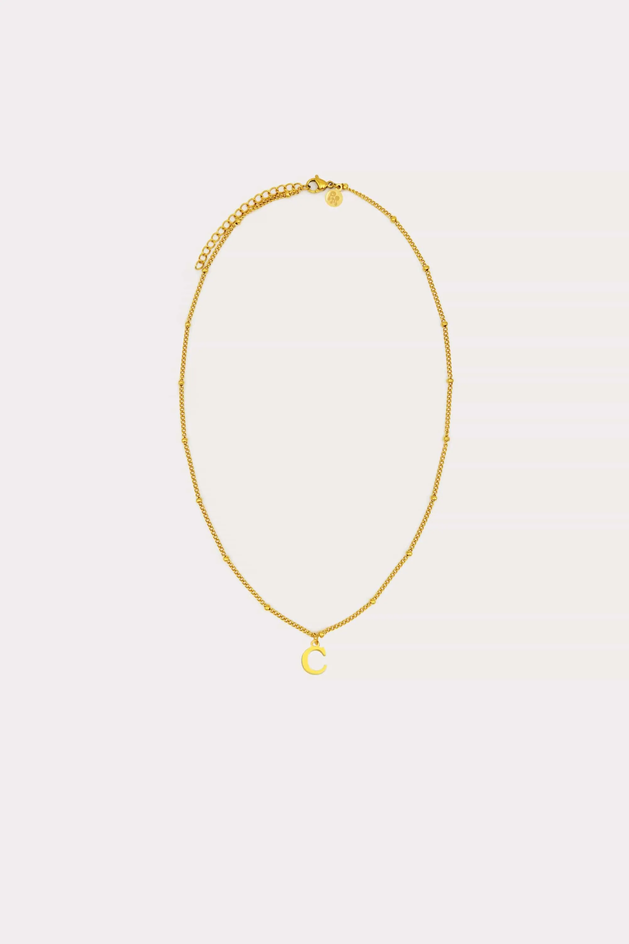 Initial Pendant Necklace sold by Petit Moments product image thumbnail 4