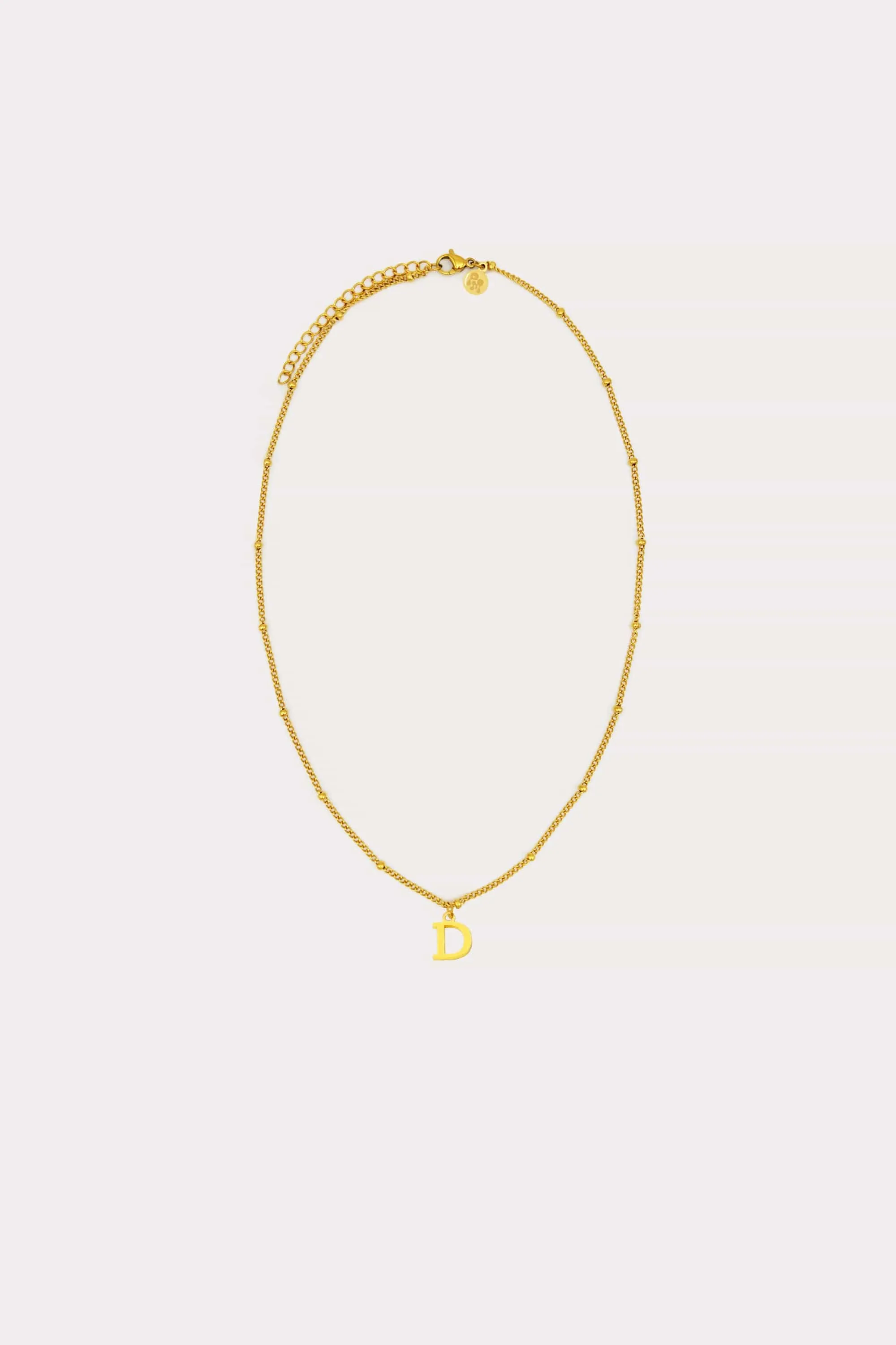 Initial Pendant Necklace sold by Petit Moments product image thumbnail 5