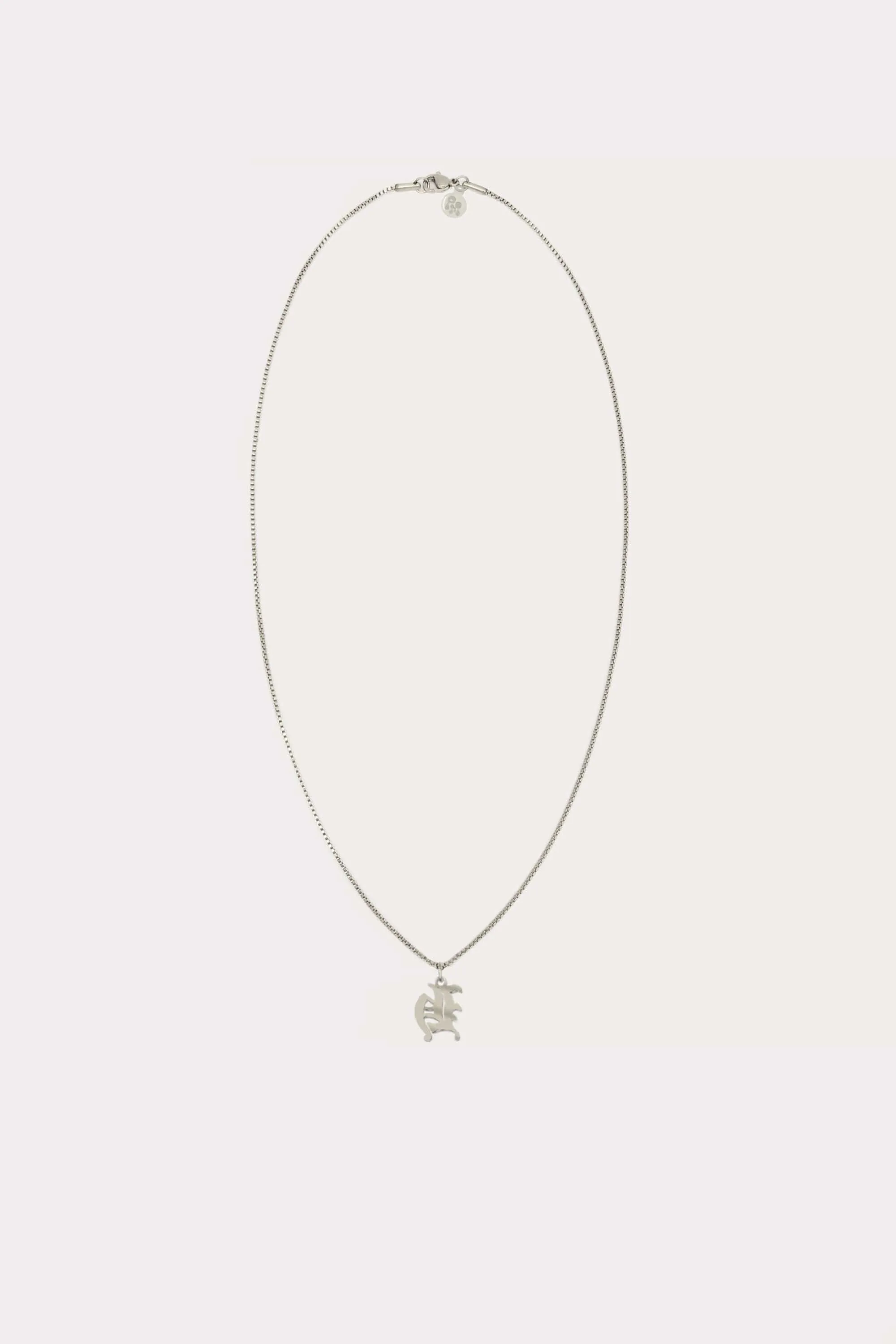 Old English Initial Necklace sold by Petit Moments product image thumbnail 3