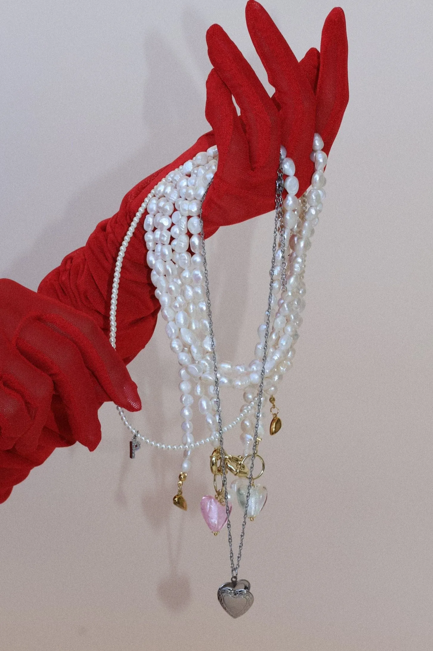 Initial Pearl Necklace sold by Petit Moments product image thumbnail 2