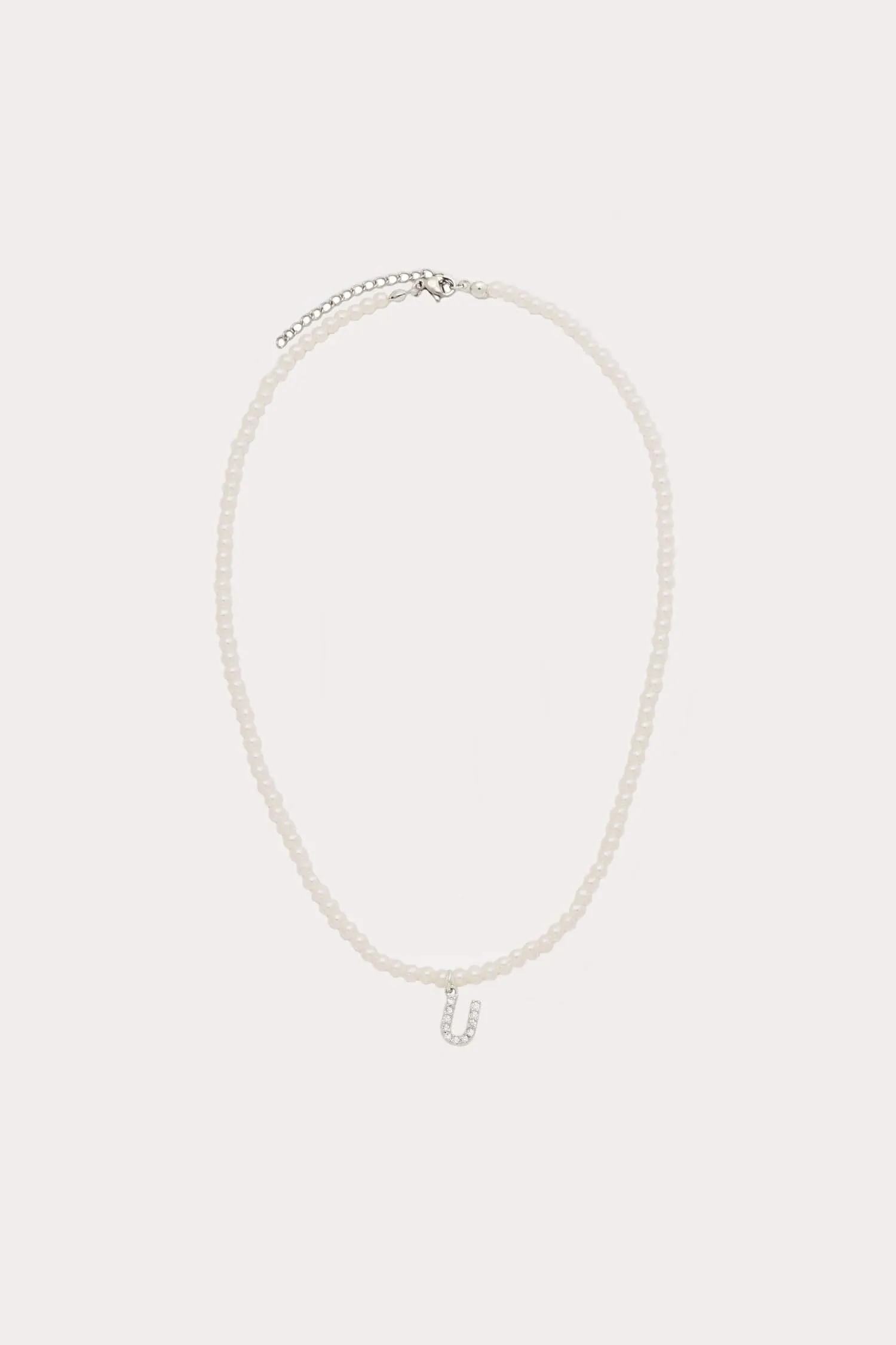 Initial Pearl Necklace sold by Petit Moments product image thumbnail 4