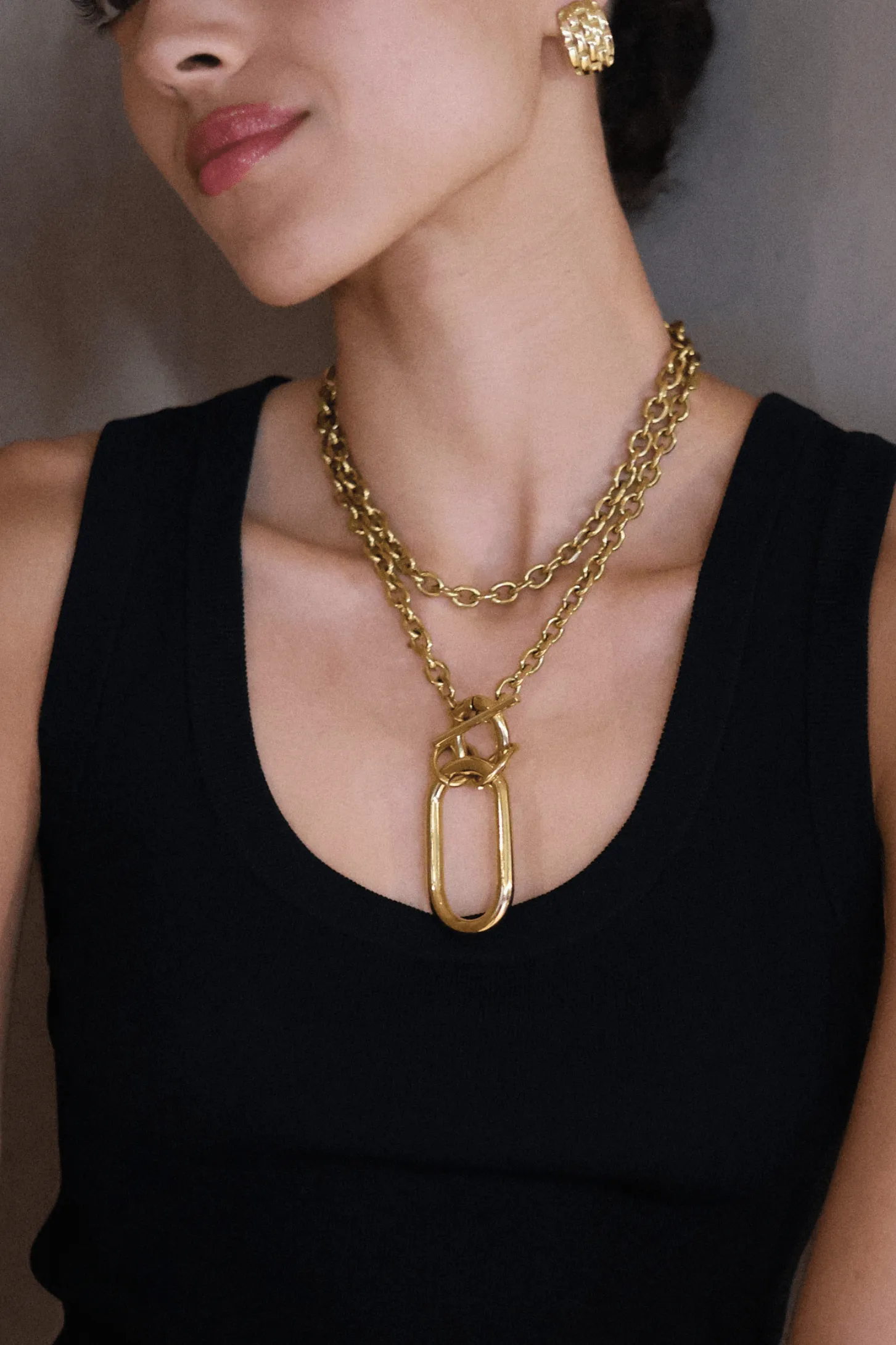 Large Carabiner Necklace sold by Petit Moments product image thumbnail 2