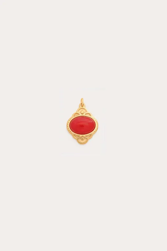 Vintage Red Charm made by Petit Moments