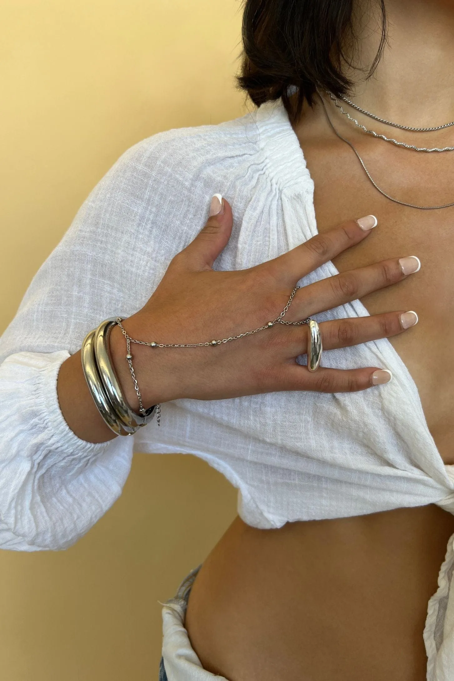 Sol Hand Chain Bracelet sold by Petit Moments product image thumbnail 5