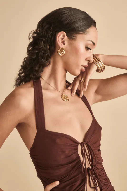 Swirl Chain Necklace sold by Petit Moments