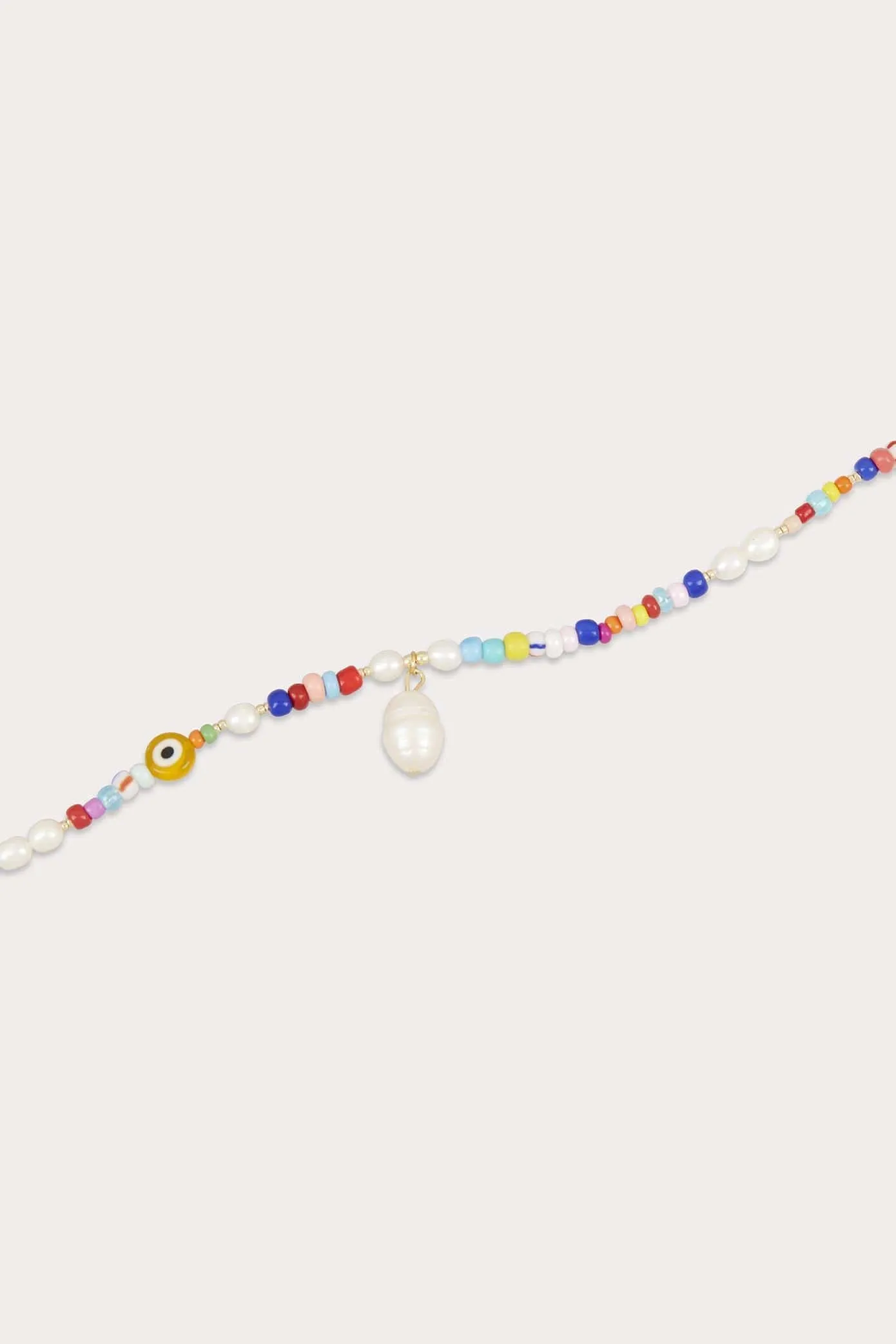 Beaded Pearl Drop Necklace sold by Petit Moments product image thumbnail 5