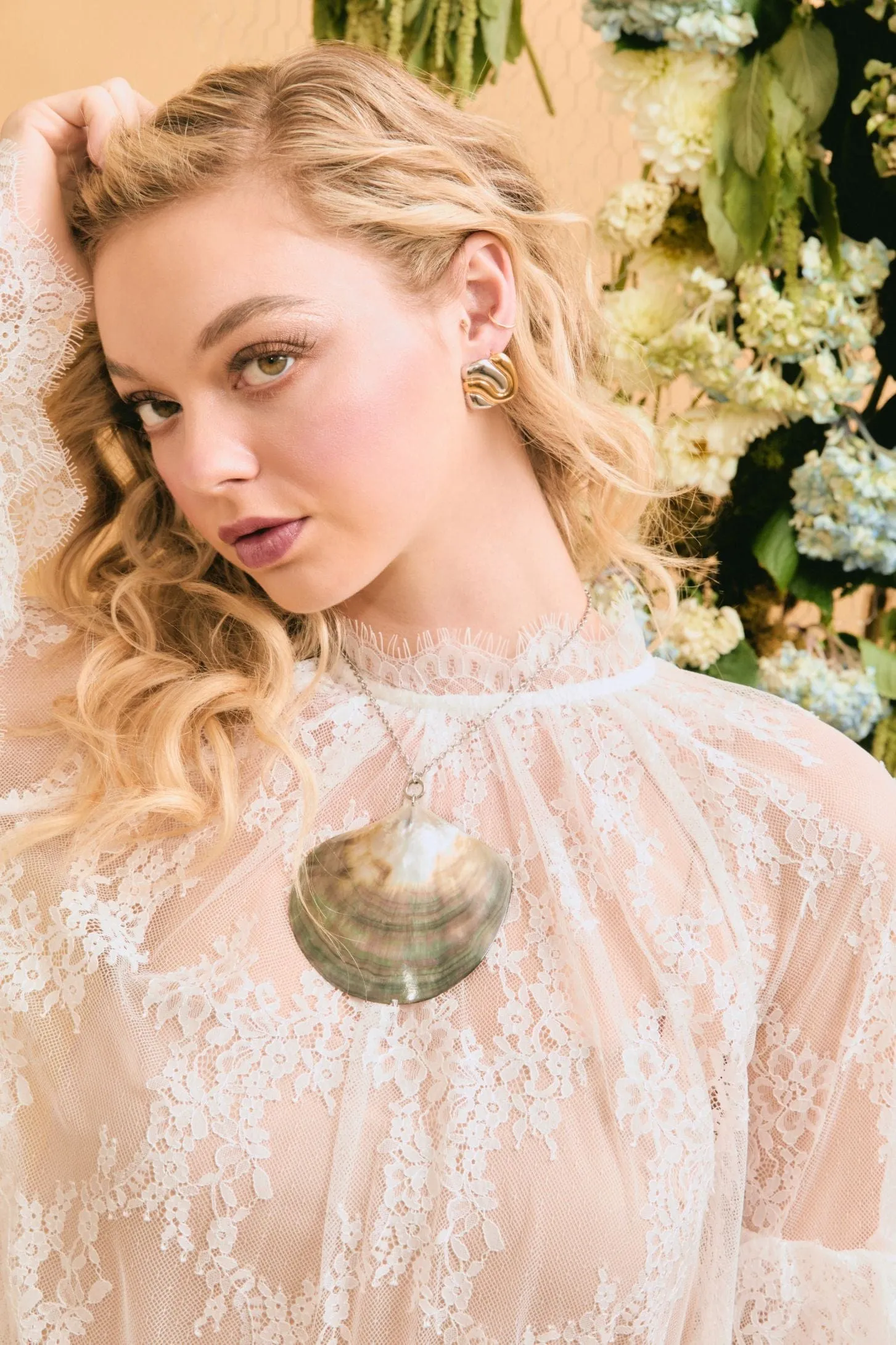 Abalone Shell Necklace sold by Petit Moments product image thumbnail 2