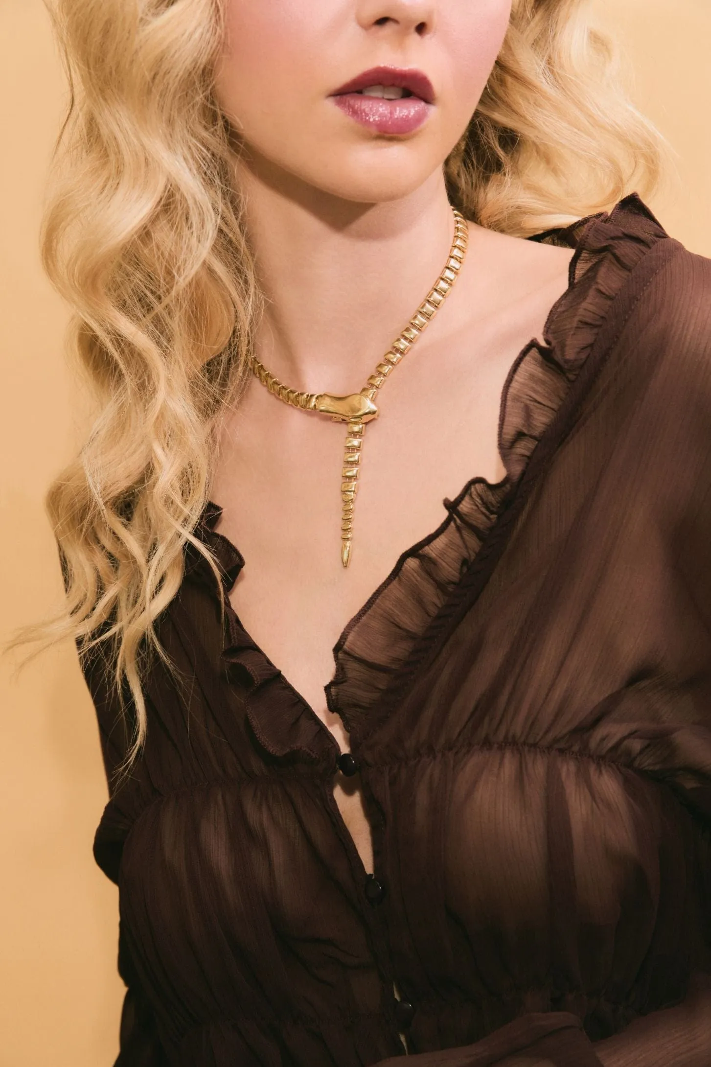 Snake Chain Necklace sold by Petit Moments