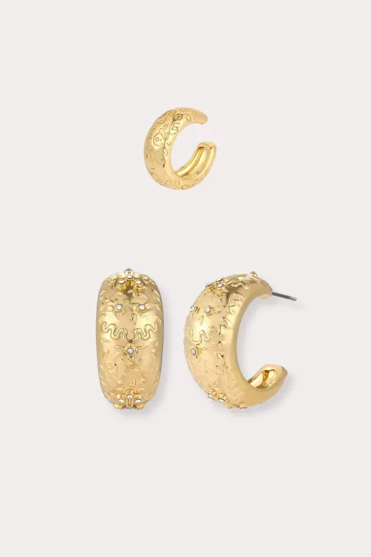 Sigil Hoop & Ear Cuff Bundle sold by Petit Moments