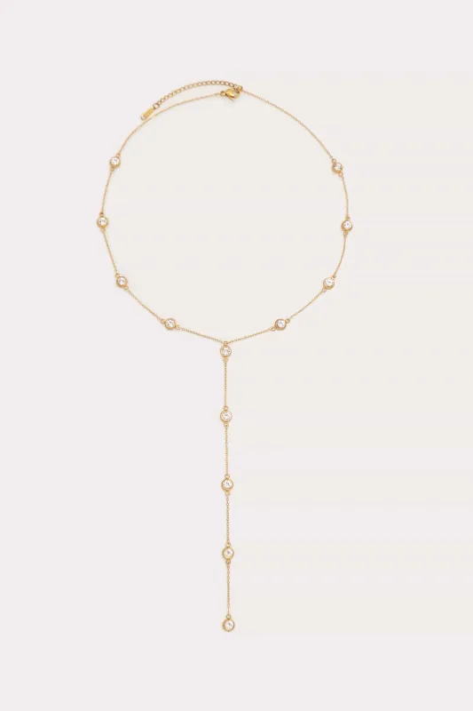 Pave Lariat Necklace made by Petit Moments