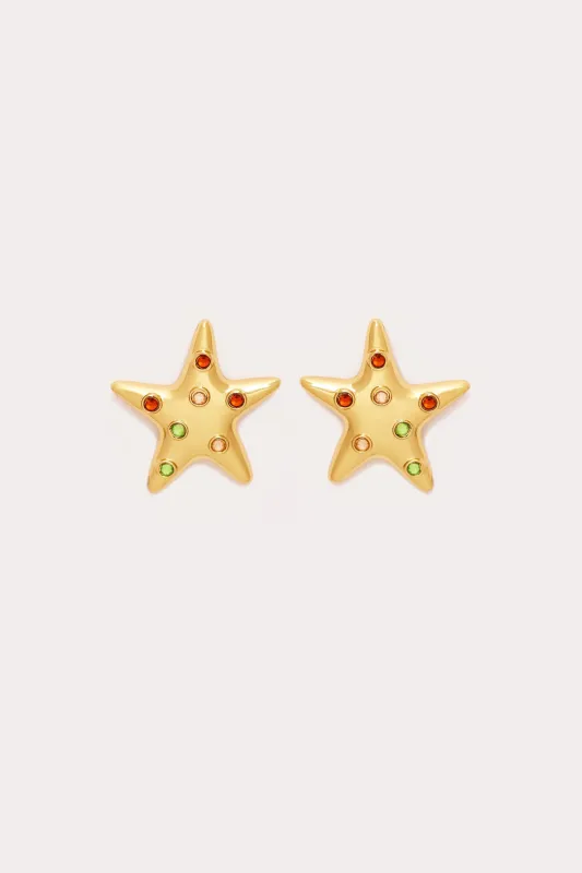 Small Sea Star Earrings made by Petit Moments