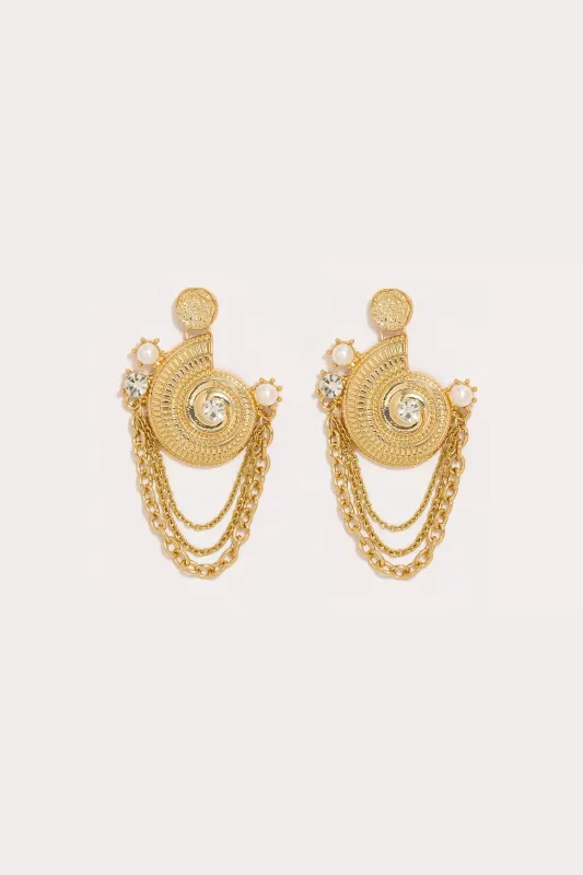 Scallop Earrings made by Petit Moments